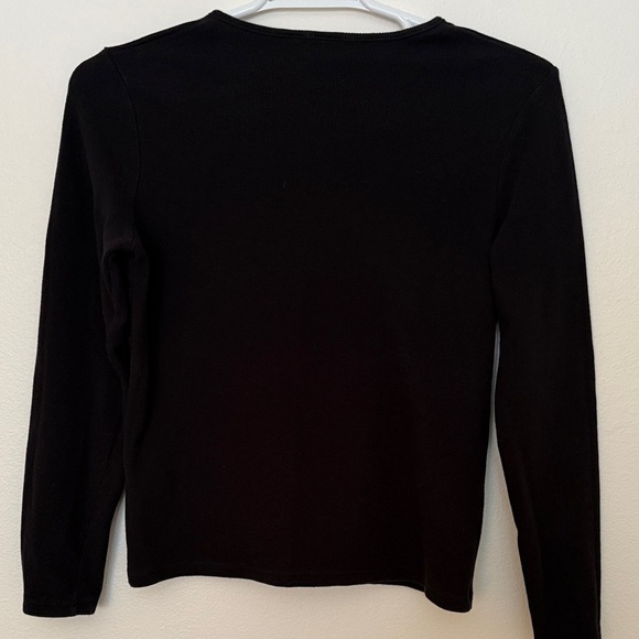 Caslon Classic Waffle Weave Long Sleeve Shirt - Picture 3 of 4